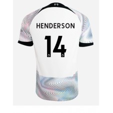Liverpool Jordan Henderson #14 Bortedrakt 2022-23 Kortermet